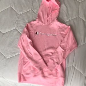 Girls Champion Pink Hoodie